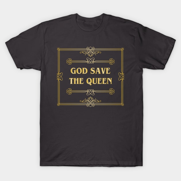God Save The Queen. T-Shirt by lakokakr
